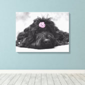 サンパーポートレート キャンバスプリント (インサイチュ (ウッドフロア))