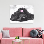 サンパーポートレート キャンバスプリント (インサイチュ (リビング))