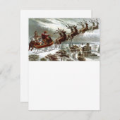 サンビクトリアンタクローストナカイとそり シーズンカード (正面/裏面)