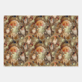 サンビクトリアンタ紙オーナメント ラッピングペーパーシート (正面3)