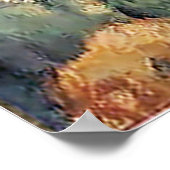 サンビクトワールバーヌマウンテンポールセザンヌ ポスター (角)