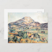 サンビクトワールバーヌマウンテンポールセザンヌ ポストカード (正面/裏面)