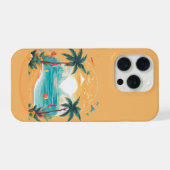 サンビーチヤシ iPhoneケース (裏面横)