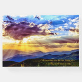 サンビームズマウンテンズお祝いオブライフゲストブック ゲストブック (裏面)