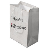 サンビーム付き冬林 ミディアムペーパーバッグ (裏面アングル)