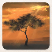 サンビーム紙コースター スクエアペーパーコースター (正面)