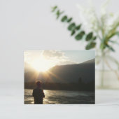 サンビーム魚釣り ポストカード (スタンド正面)