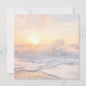 「サンビーム」キリスト教詩ノートカード サンキューカード (裏面)