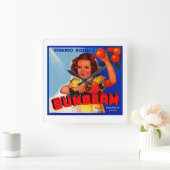 サンビーム スクエア壁時計 (ホーム)