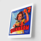 サンビーム スクエア壁時計 (傾斜)