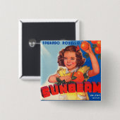 サンビーム 缶バッジ (正面&裏面)