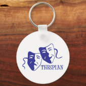 サンピアンブルー キーホルダー (正面)