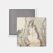 サンピエール高原アトラスマップ マグネット (正面/裏面)