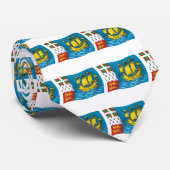 サンピエール・ミクロン国旗のネクタイ ネクタイ (ロール)