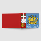 サンピエール・ミクロン国旗 ゲストブック (全面)