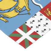 サンピエール・ミクロン国旗 ショートテーブルランナー (コーナー)