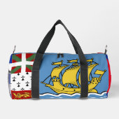 サンピエール・ミクロン国旗 ダッフルバッグ (裏面)