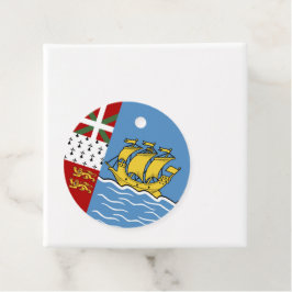 サンピエール・ミクロン国旗 フェイバータグ