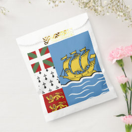 サンピエール・ミクロン国旗 フェイバーバッグ