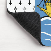 サンピエール・ミクロン国旗 マウスパッド (コーナー)