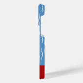 サンピエール・ミクロン国旗 iPhoneケース (左側面)