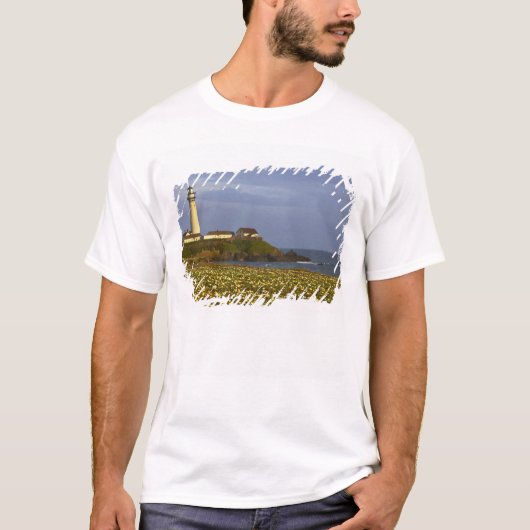 サンピジョン・ポイント州立公園の灯台 Tシャツ (正面)