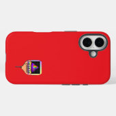 サンピックボールレッドの場所 Case-Mate iPhoneケース (裏面 (横))