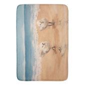 サンピパーズバイザシーショアバスマット バスマット (正面縦)