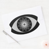 サンファイアステッカー 楕円形シール (封筒)