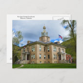 サンファンカウンティコートハウスシルバートンコロラド ポストカード (正面/裏面)