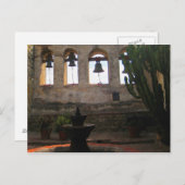 サンファンキャピストラーノポストカードの鐘 ポストカード (正面/裏面)