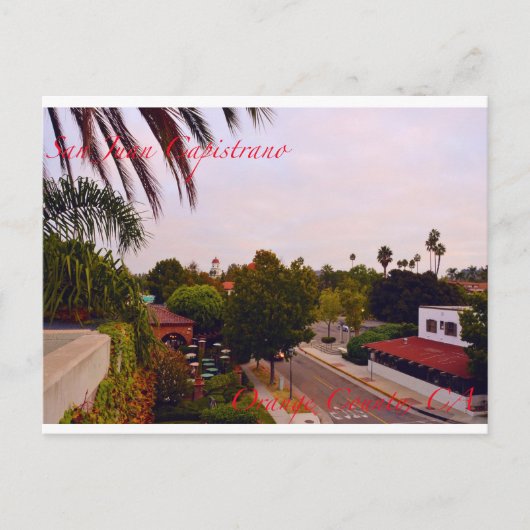 サンファンキャピストラーノ ポストカード (正面)