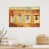 サンファンキャピストラーノ・ミッションベル ポスター (キッチン)