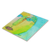 サンファンキー顔抽象芸術絵画ズ タイル (側面)