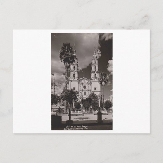 サンファンデロスラゴス大聖堂/メキシコ ポストカード (正面)