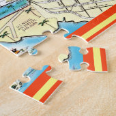 サンファンファン プエルトリコ 8x10 ジグソーパズル (側面)