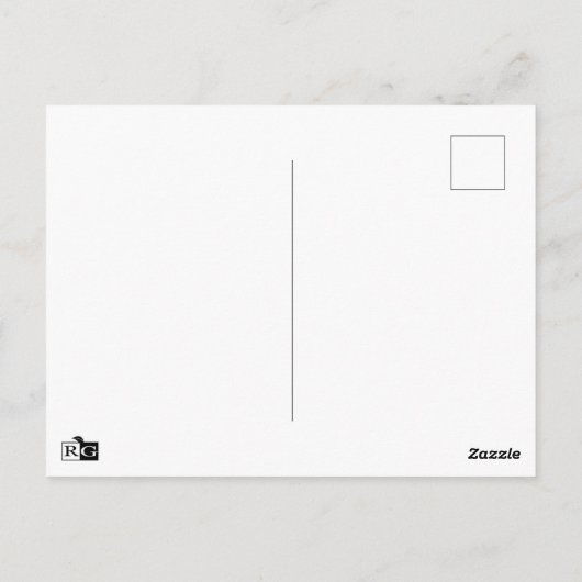 サンファンプエルトリコからの挨拶 ポストカード (裏面)