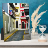 サンファンプエルトリコの色 フォトプラーク (側面)