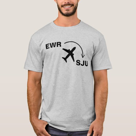 サンファンプエルトリコへの旅行シャツ Tシャツ (正面)