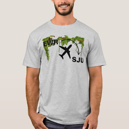 サンファンプエルトリコへの旅行シャツ Tシャツ (正面)