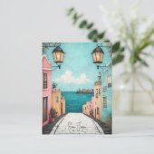 サンファンプエルトリコへの旅行 ポストカード (スタンド正面)