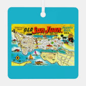 サンファンプエルトリコオーナメント メタルオーナメント (裏面)