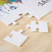 サンファンプエルトリコスカイライン ジグソーパズル (側面)