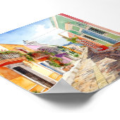 サンファンプエルトリコトラベルウォールアート ポスター (角)