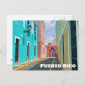 サンファンプエルトリコビューティフルパステル2 ポストカード (正面/裏面)