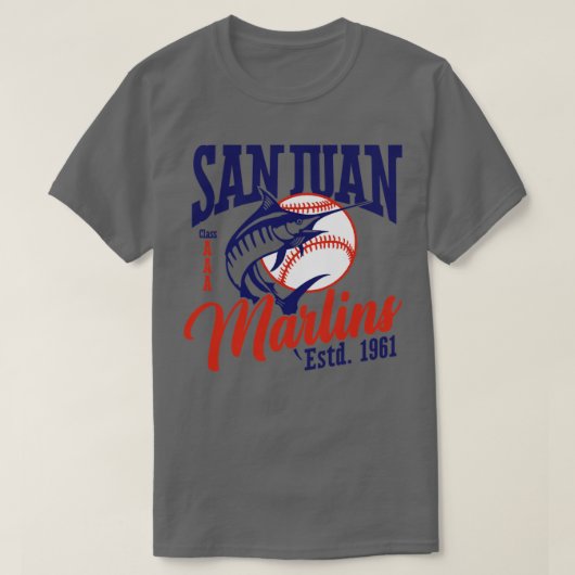 サンファンマリンズ Tシャツ (デザイン正面)