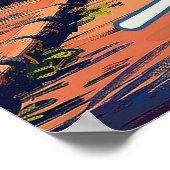 サンファンヴィンテージトラベル ポスター (角)