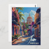 サンファンヴィンテージトラベル ポストカード (正面/裏面)