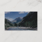 サンファン山のリオde Animas、コロラド州、 名刺 (裏面)