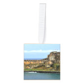 サンファン湾の入口のカスタムを守るEl Morro キューブオーナメント (正面)